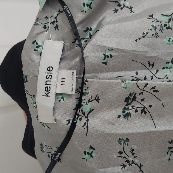 Kensie Open Front Casual Black Blazer Sz Medium - Picture 3 of 5